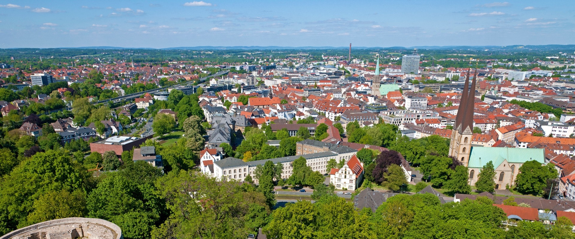 Bielefeld von oben